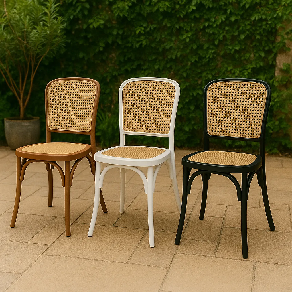 Cadeira Amis Assento Rattan