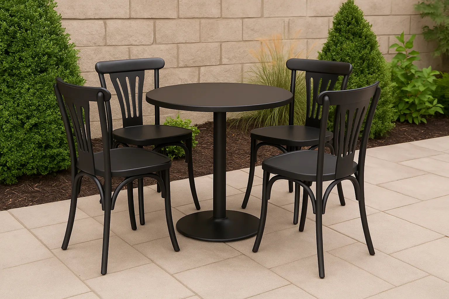 Cadeira Berlim Assento Liso