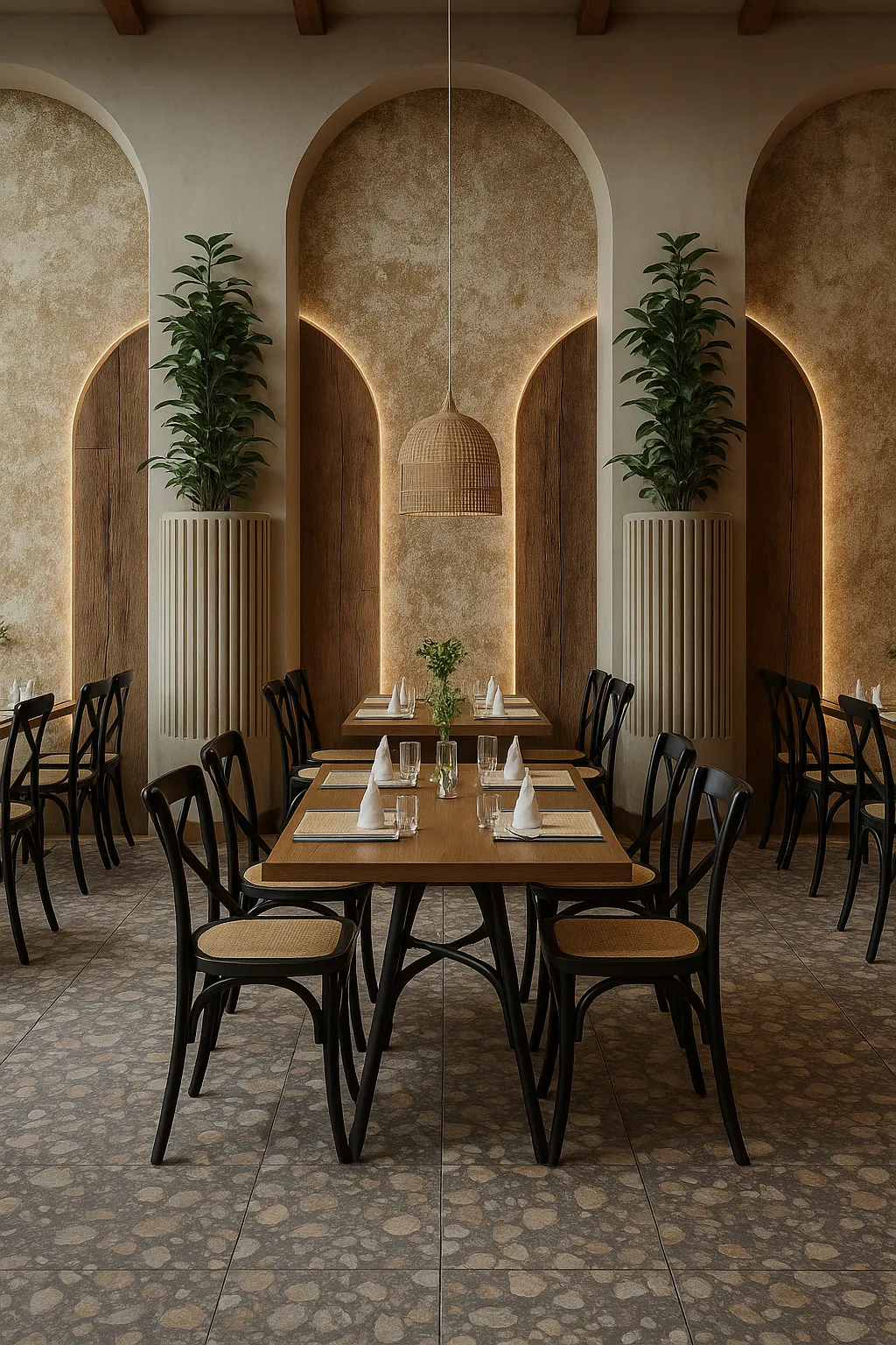 Cadeira Paris Assento Rattan