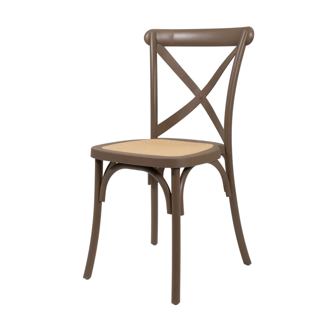 Cadeira Paris Assento Rattan