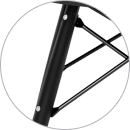 Base: polipropileno e aço