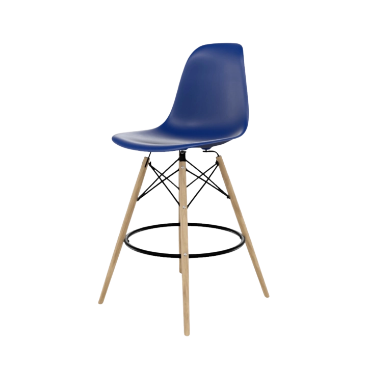 Banqueta Eames Base DSW Madeira