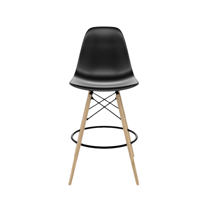 Banqueta Eames Base DSW Madeira