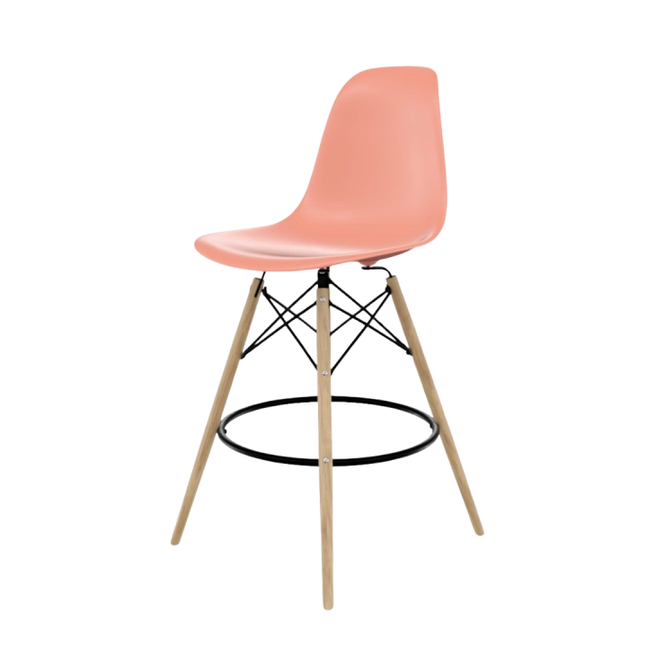 Banqueta Eames Base DSW Madeira