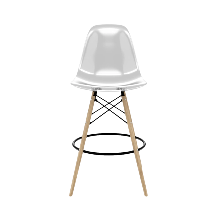 Banqueta Eames Base DSW Madeira