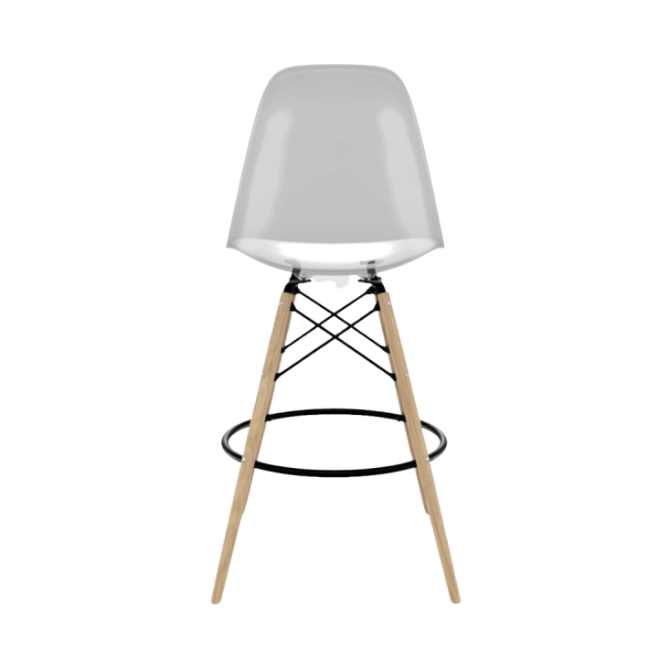 Banqueta Eames Base DSW Madeira