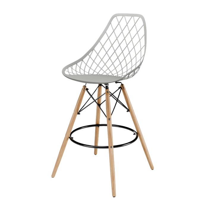 Banqueta Kayla Base DSW Madeira