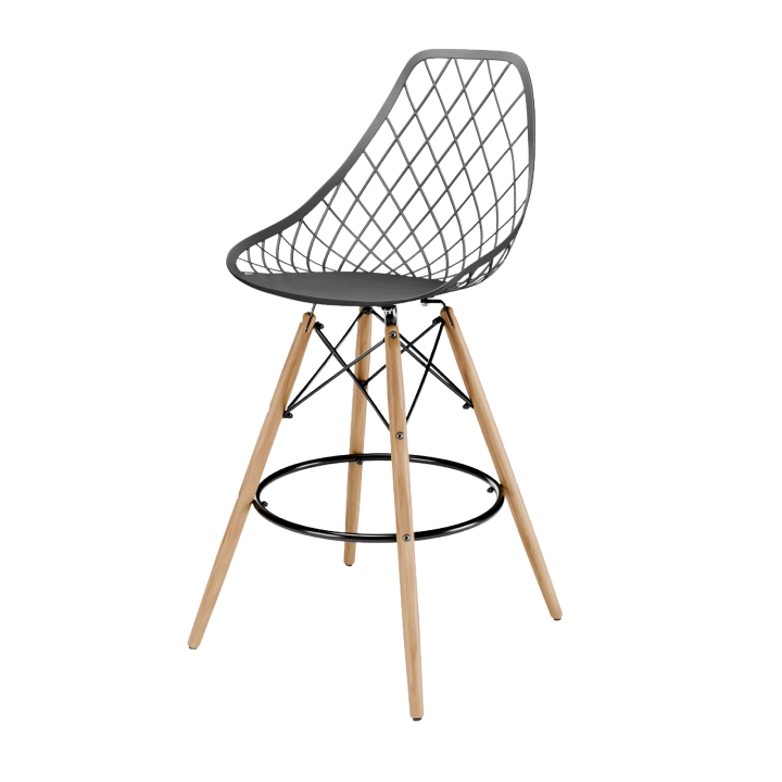 Banqueta Kayla Base DSW Madeira