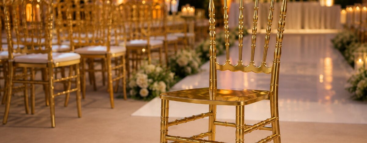 Cadeiras monobloco ou premium: qual opção vale mais a pena para eventos?