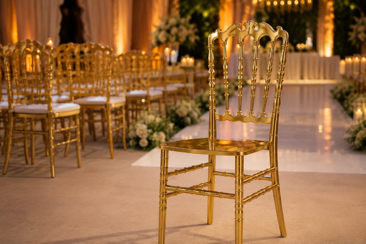 Cadeiras monobloco ou premium: qual opção vale mais a pena para eventos?