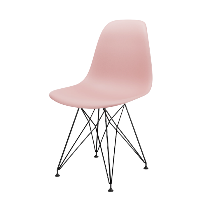 Cadeira Eames Eiffel Base Preta