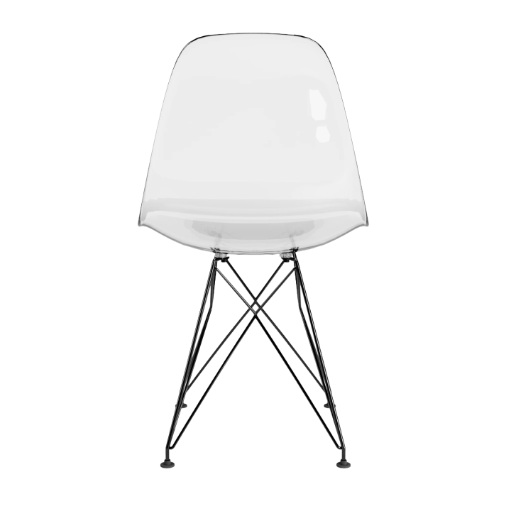 Cadeira Eames Eiffel Base Preta