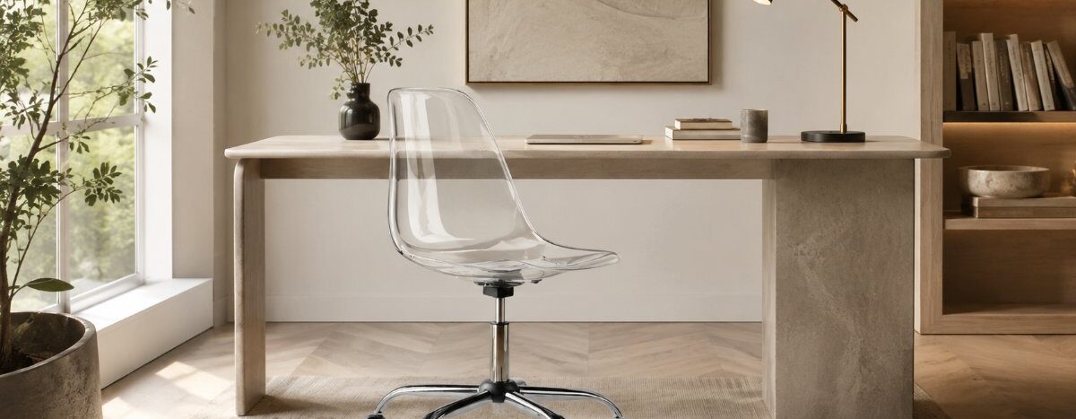 Cadeiras transparentes são boas opções para interiores contemporâneos?