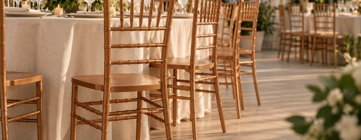 Como escolher cadeiras para eventos sem depender de tendências passageiras?