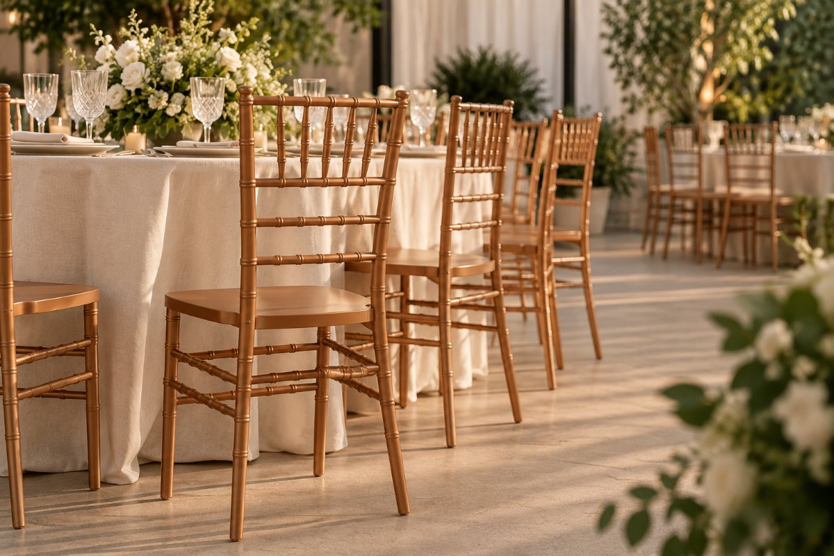 Como escolher cadeiras para eventos sem depender de tendências passageiras?